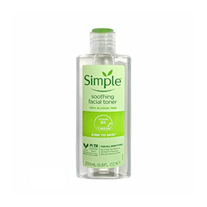 تونر التیام بخش Kind To Skin سیمپلSIMPLE SOOTHING FACIALTONER 200ML