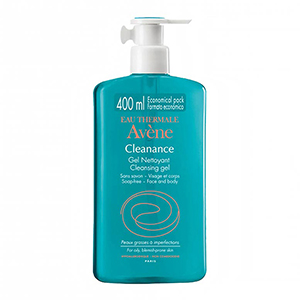ژل شستشوی صورت و بدن اون کلینانس 400 میل Avene cleanance 