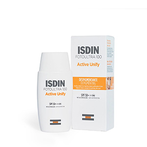ضد آفتاب اکتیو یونیفای بی رنگ ایزدینISDIN ACTIVE UNIFY SPF50